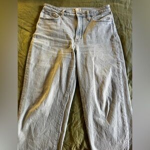 Madewell curvy perfect vintage wide leg jean